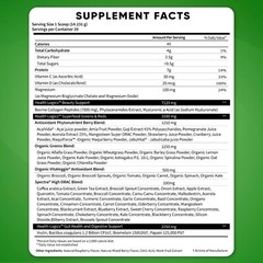 Health Logics Glowing Greens Superfood Greens, Prebiotic, Probiotic & Collagen