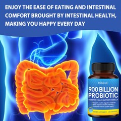 900 Billion Probiotic Protect Intestinal Health Lactobacillus Acidophilus US