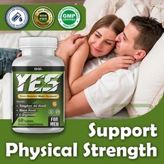 ENHANCING PILLS FOR MEN, LIBIDO, PERFORMANCE & STAMINA SUPPORT 60 Ct- 12/2025