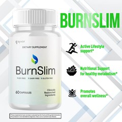 (3 Pack) BurnSlim innovative Energy & Fitness Supplement Burn Slim 180 Capsules