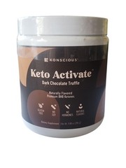 Konscious Keto Activate Dark Chocolate Truffle BHB Ketones, EXP: 05/27