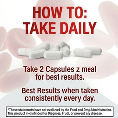 (1 Pack) Vital BP Advanced Blood Support Vitamin Formula VitalBP (60 Capsules)