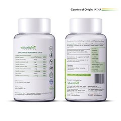 HEALTH VEDA ORGANICS Vitamin B-Complex Supplement | Hair Growth, Boosts Energy