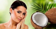 Organic Coconut Oil for Skin 3000mg Extra Virgin Non-GMO 3 Bottles, 180 Softgels