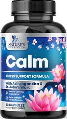 All Natural Stress Relief & Anti Anxiety Supplement Complex With Ashwagandha