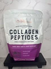 Live Conscious Collagen Peptides Powder Unflavored 16 oz Non-GMO Exp 03/28