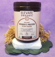 Elevate Organic Chocolate Women’s Protein- Ginger/Ashwagandh/Shatavari 10/27