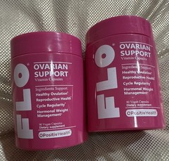 FLO Ovarian Support Vitamin 90 Vegan Capsules EXP 09/03/2028 (2)