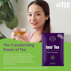 Iaso Brewed Tea (Original) – TLC Cleansing Tea & Refreshing Drink Formula for Ba