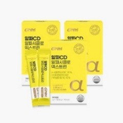 GNM Alpha-CD Alpha-Cyclodextrin Fiber Powder 3 Box Set (42 Sticks)