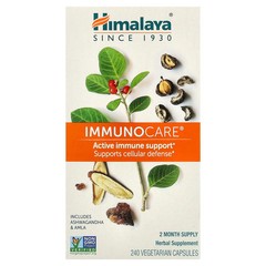 2 X Himalaya, ImmunoCare�, 240 Vegetarian Capsules