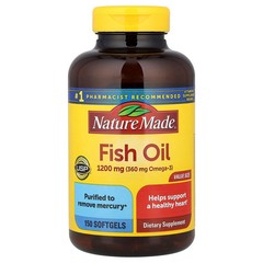 2 X Nature Made, Fish Oil, 1,200 mg, 150 Softgels
