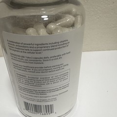 Title (80 karaktè max): Arey Not Today Grey Hair Supplement 180 Capsules New Sea