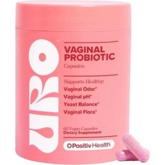 URO O Positiv Vaginal Probiotics Prebiotic 60 ct,for Women pH Balance,new