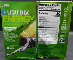 2PK Liquid IV Energy Multiplier BLACKBERRY LEMONADE ~ 12 TOTAL ~ NEW & UNUSED