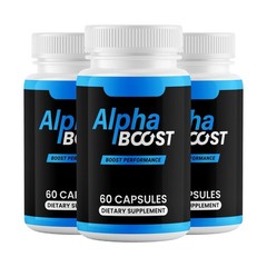 (3 Pack) Alpha Boost , Alpha Testo Booster for Men Boost Stamina & Energy Levels