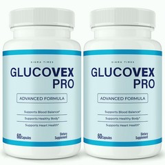 Glucovex Pro Capsules, Gluco Vex Pro Formula, Blood Support & Balance – 2 Pack