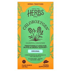 2 X Herbs Etc., ChlorOxygen�, Chlorophyll Concentrate, Original, Alcohol Free,