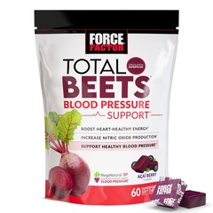 60 Beet Chews, Total Beets Blood Pressure Support Chews, Nitric Oxide Supplement