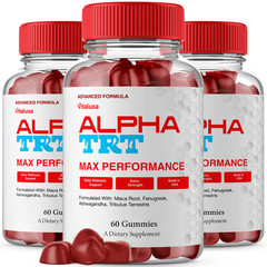 (3 Pack) Alpha TRT Performance Capsules, AlphaTRT Advanced Pills (180 Gummies)