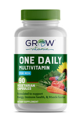 Naturelo LIKE ONE DAILY MultiVitamin for MEN 90 capsules, 3 MONTH SUPPLY