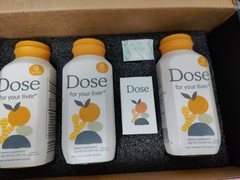 DOSE FOR YOUR LIVER 16oz – 3 PACK – SEALED – EXPIRES 12/19/2027+ SHOT GLASS