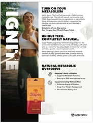 Super Patch Company- 6 Day Trial Pack of BOOST , IGNITE, KICK it! (2) Of Each
