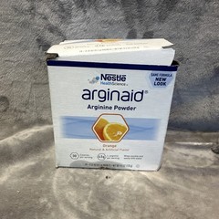 Nestle Arginaid Oral Supplement Orange 0.32 oz. Packet 14 Ct