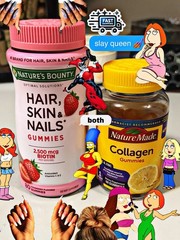 Collagen Hair & Nails Biotin 2x BOTTLES 120 Capsules