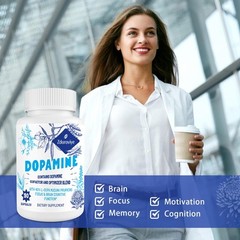 Dopamine Supplements for Men and Women – Contains 500mg Mucuna Pruriens Extra…