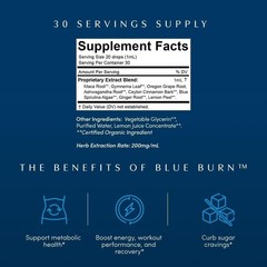 Apothékary Blue Burn Natural Liquid Drops for Enhanced Metabolism & Weight Loss