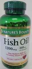 Nature’s Bounty Fish Oil 1200 Mg 360 Mg Omega-3 200 Capsules Exp 12/2026 SEALED