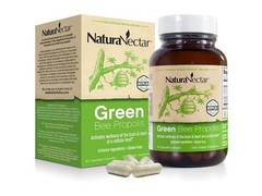NaturaNectar – Green Bee Propolis Capsules – NSF Contents Certified Brazilian…