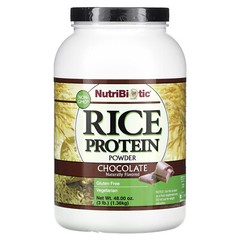 Rice Protein Powder, Chocolate, 3 lb (1.36 kg)