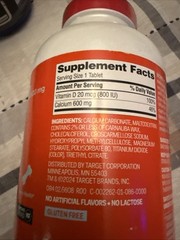 Kirkland Signature Calcium 600 mg. with Vitamin D3, 500 Tablets