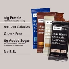 RXBAR Protein Bars Variety Pack – 18.3oz/10ct