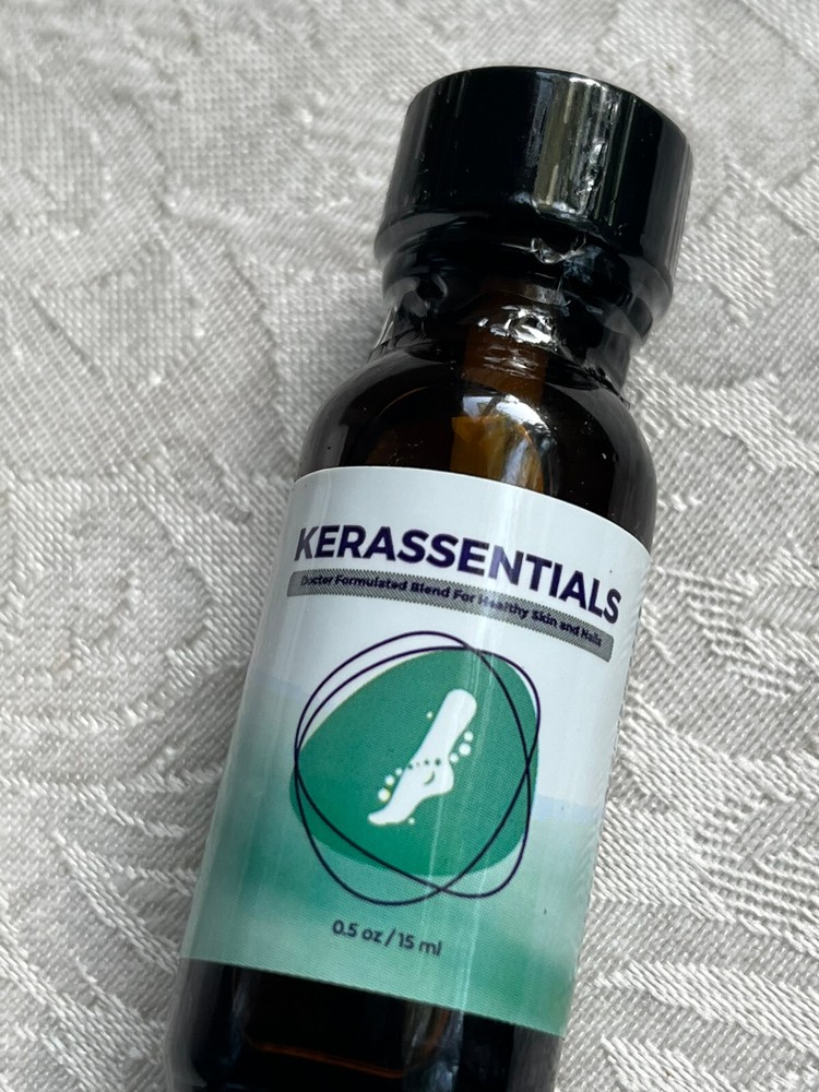 Original Formula KERASSENTIALS 15ml Dark Glass bottle for Nail Fungus SEALED