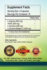 Nitric Oxide Booster Capsules 2400mg Per Serving Best Quality..