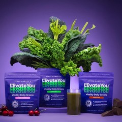 Daily Greens Powder – 28 Servings, 30 Superfoods & 9 Greens for Energy Boost – C