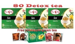 40 Day Detox Tea Teatox Weight Loss to get Skinny belly Fit 80 weight loss teas