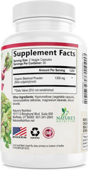 Organic Beet Root – 1300Mg per Serving – Extra Strength Organic Beetroot Powder