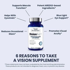 Nutrition Vision MD Eye Vitamin CARMIS – Eye Supplement – 30 Softgels *1-3 pa…