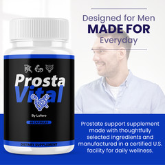 (3 Pack) ProstaVital Supplement, Prosta Vital Pills Advanced Formula (180ct)