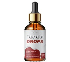 Tadala Male Support Drops Advanced Vitamin Tadala Strength Supplement (30 Serv)