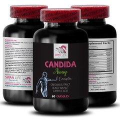 Aloe Vera Leaf – CANDIDA CLEANSE – Caprylic acid – Reishi mushroom extract 1Bot
