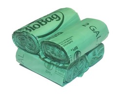 BioBag 2 Gallon Compostable Liner (100) 100 Count (Pack of 1)