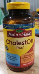 Nature Made Cholestoff Plus Dietary Supplement 100 Softgels 900 mg New Sealed