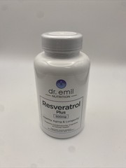 Dr. Emil Resveratrol Plus Dietary Supplement 500 mg – 60 Capsules Exp:11/25