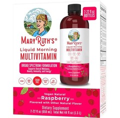 MaryRuth’s Liquid Morning Multivitamin, Raspberry, 22 fl. oz.