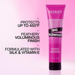 Big Blowout Heat Protectant Gel – Provides All-Over Volume & Movement, Hair S…